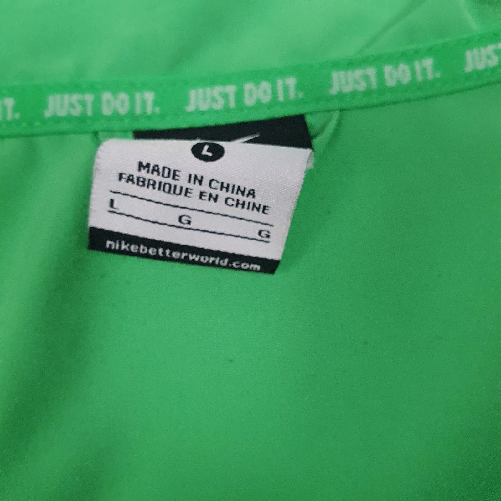 Womens Green Nike   Coat