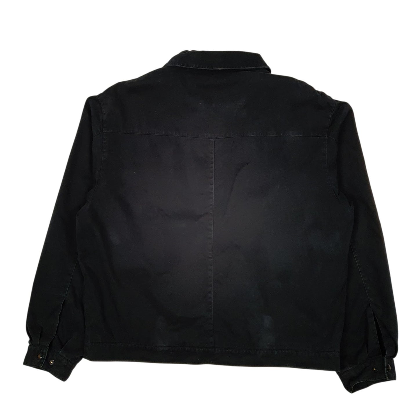 Mens Black Lee Bomber Windbreaker  Coat