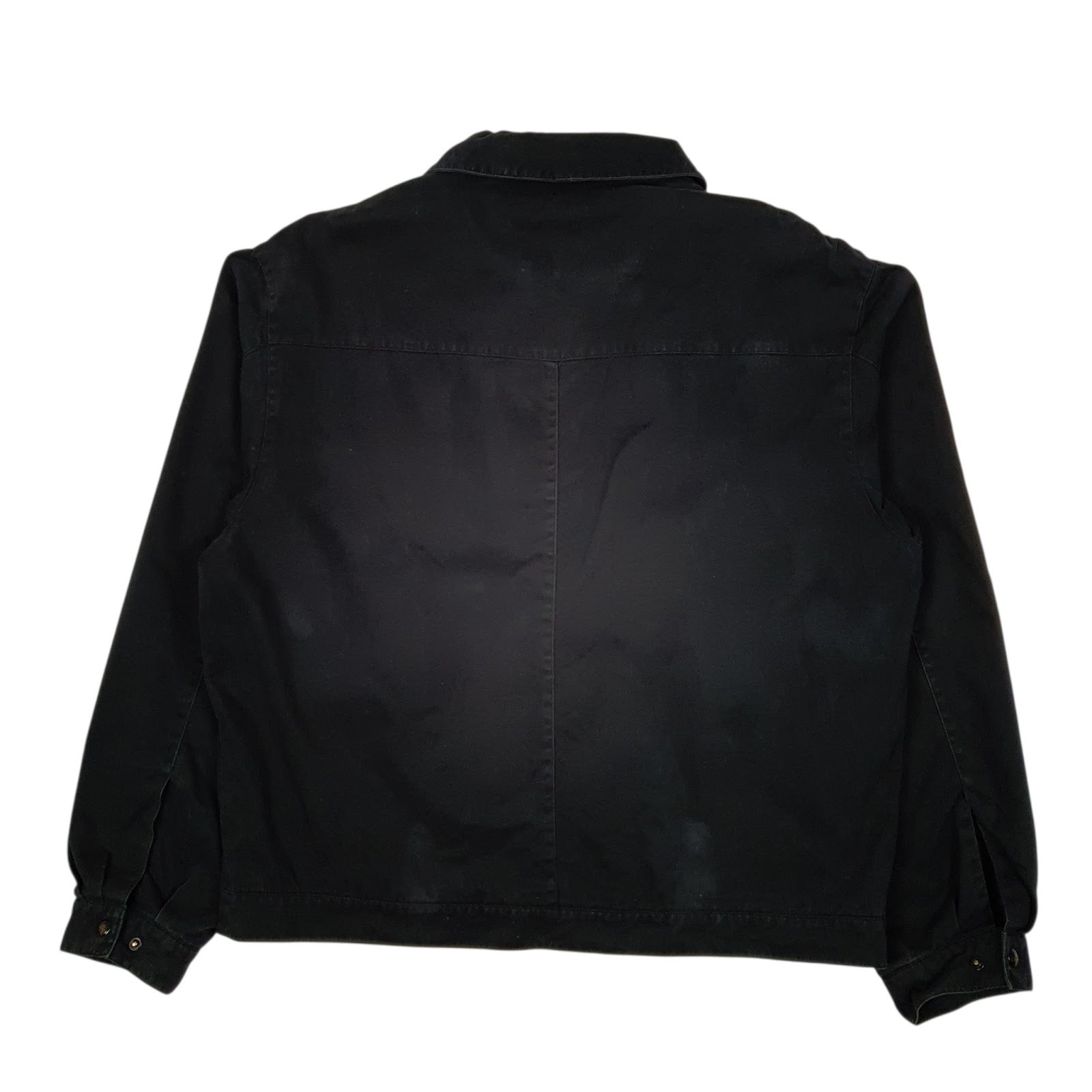 Mens Black Lee Bomber Windbreaker  Coat