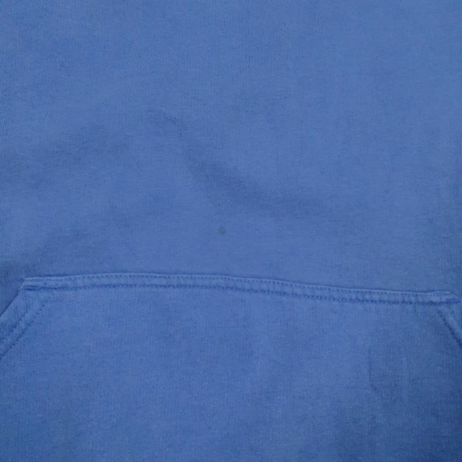 Mens Blue Nike Vintage 00s Spellout Hoodie Jumper