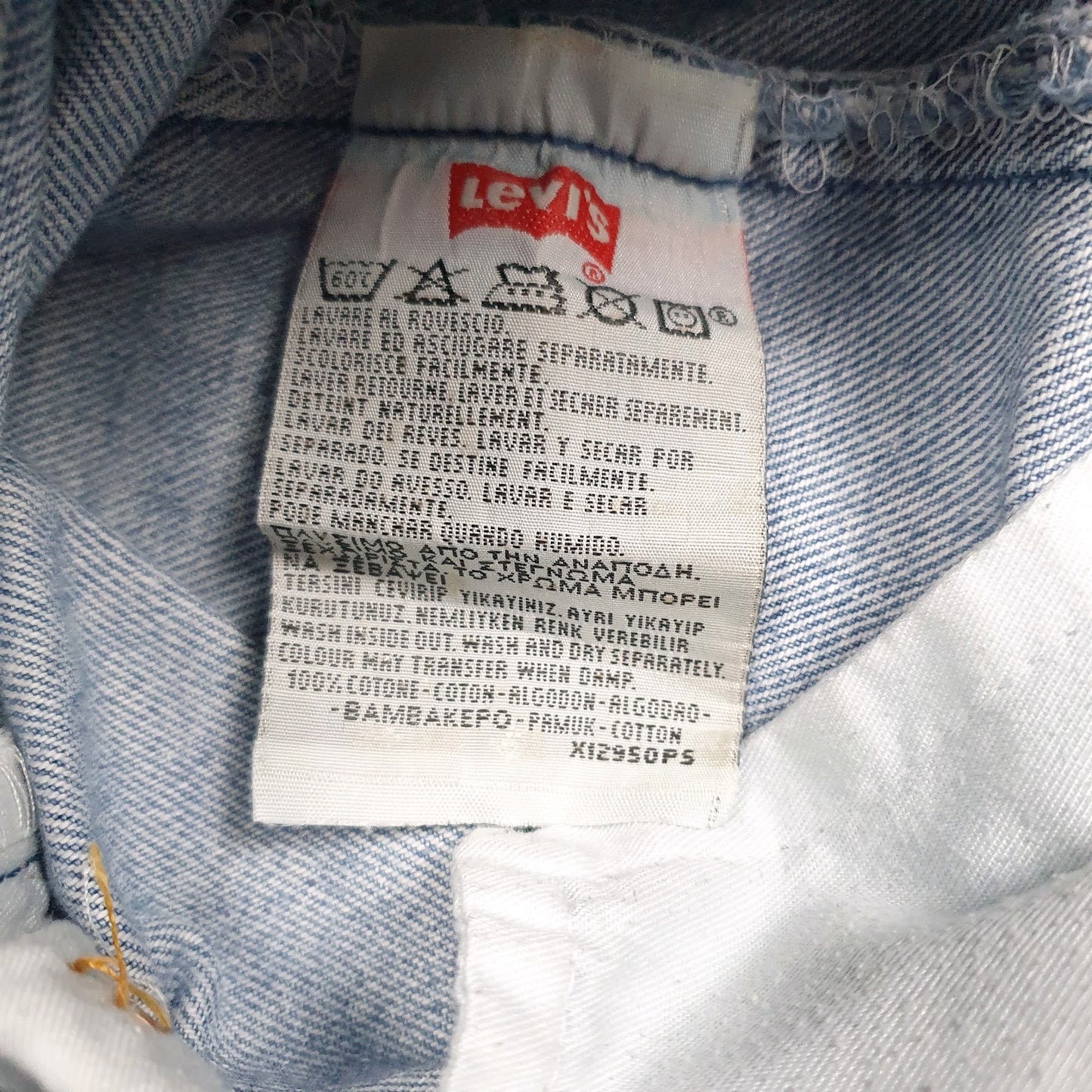Mens Blue Levis   Jeans