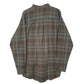 Mens Green L.L.Bean Flannel  Shirt