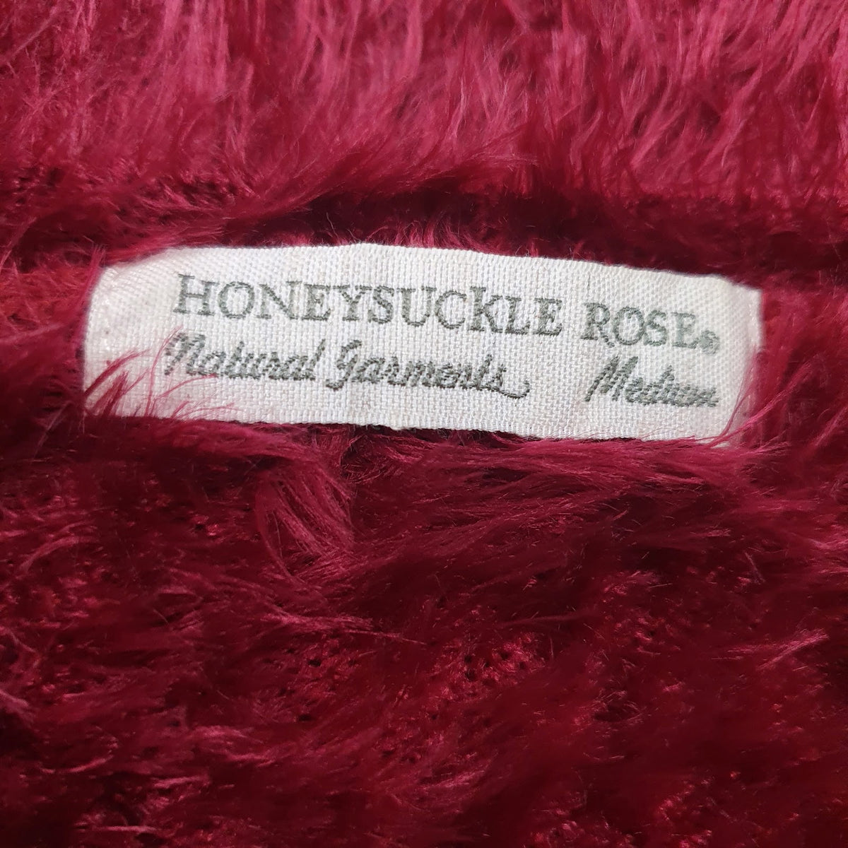 Womens Pink Honeysuckle Rose Fluffy Crewneck Jumper