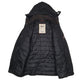 Mens Black Tommy Hilfiger Trench Longline Parka Puffer  Coat