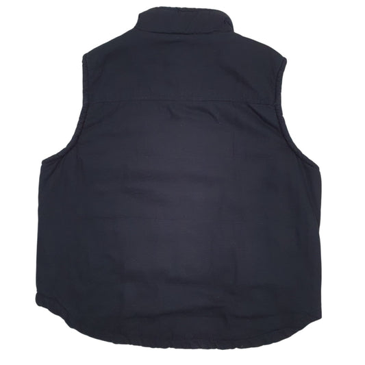 Mens Navy Lee Sherpa Lined  Coat
