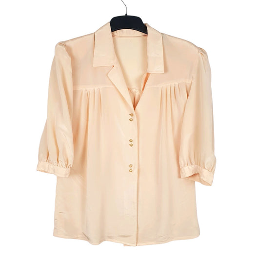 Womens Orange Unbranded  Short Sleeve Shirt