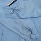 Mens Blue Adidas Vintage Hoodie Coat