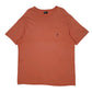 Mens Orange Polo Ralph Lauren Vintage 90s Short Sleeve T Shirt