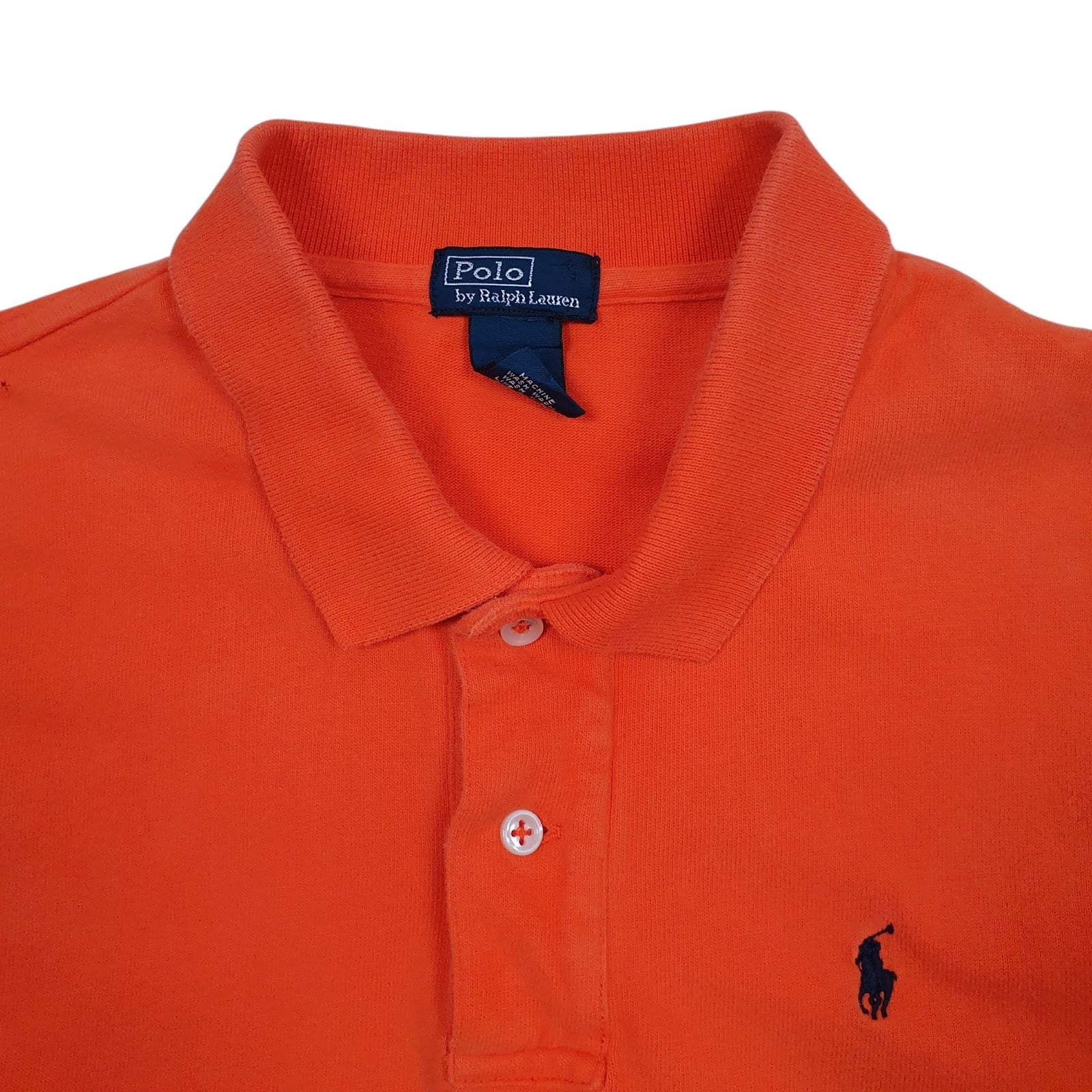 Mens Orange Polo Ralph Lauren   Polo Shirt