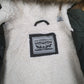 Womens Green Levis Sherpa Lined  Coat
