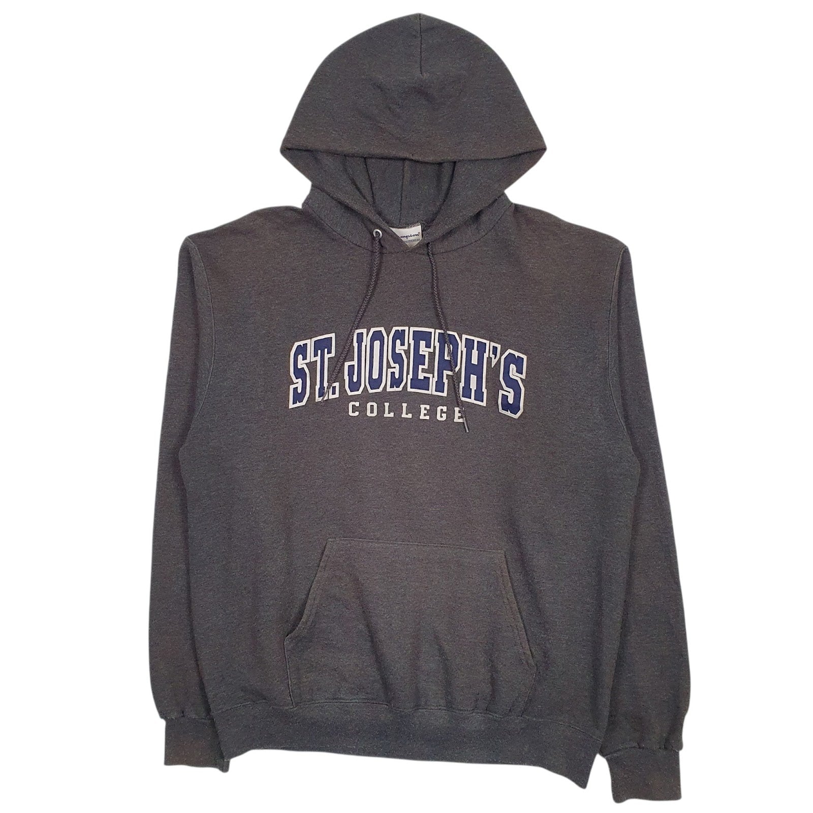 Mens Grey Champion St. Joseph's College Hoodie Jumper