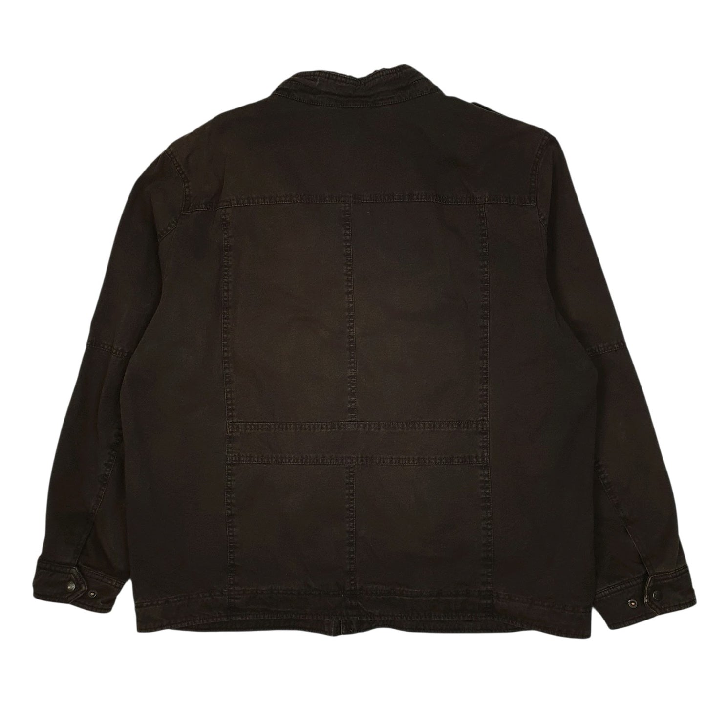 Mens Brown Levis Windbreaker Military Army Bomber  Coat