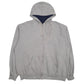 Mens Grey Champion  Full Zip Jumper