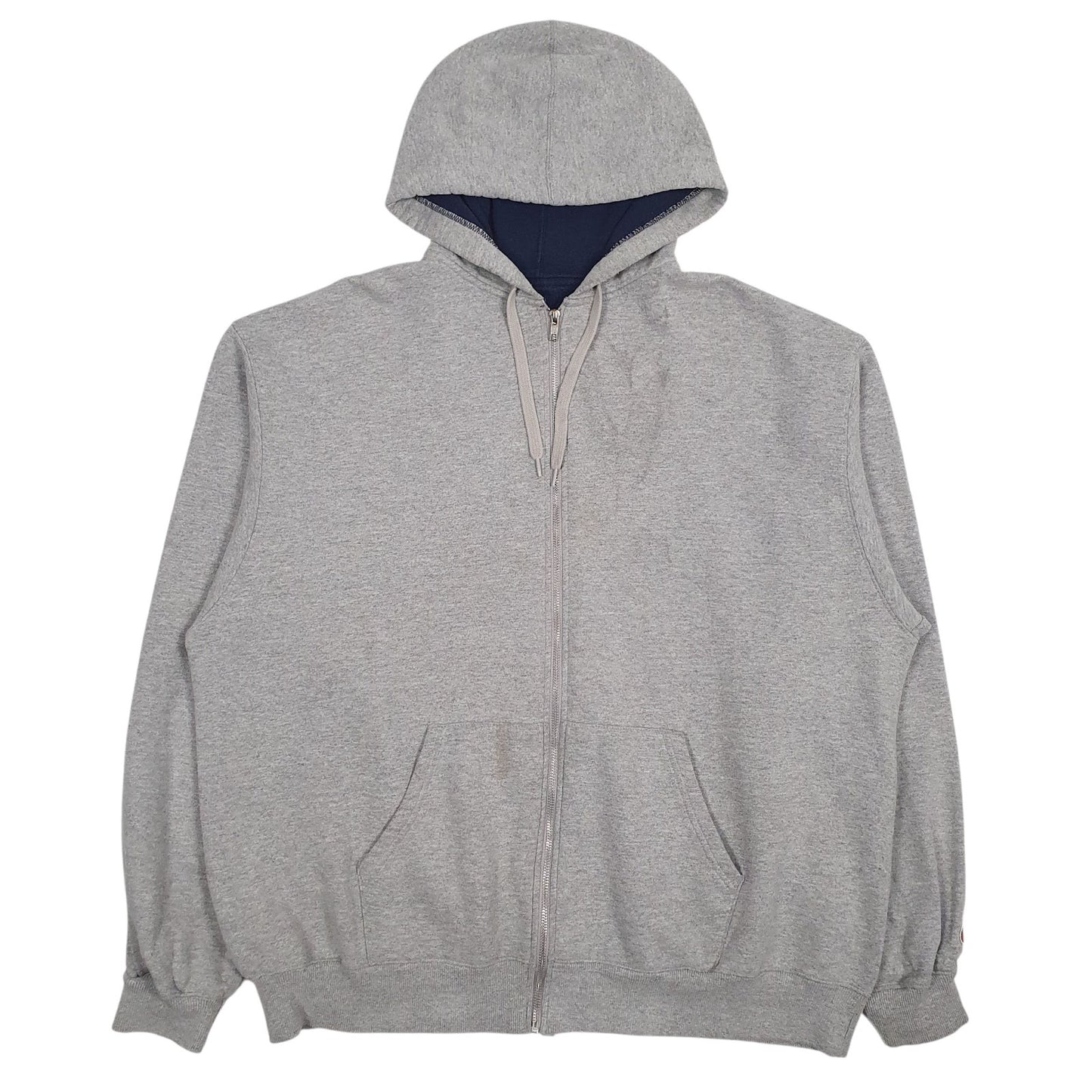 Mens Grey Champion  Full Zip Jumper