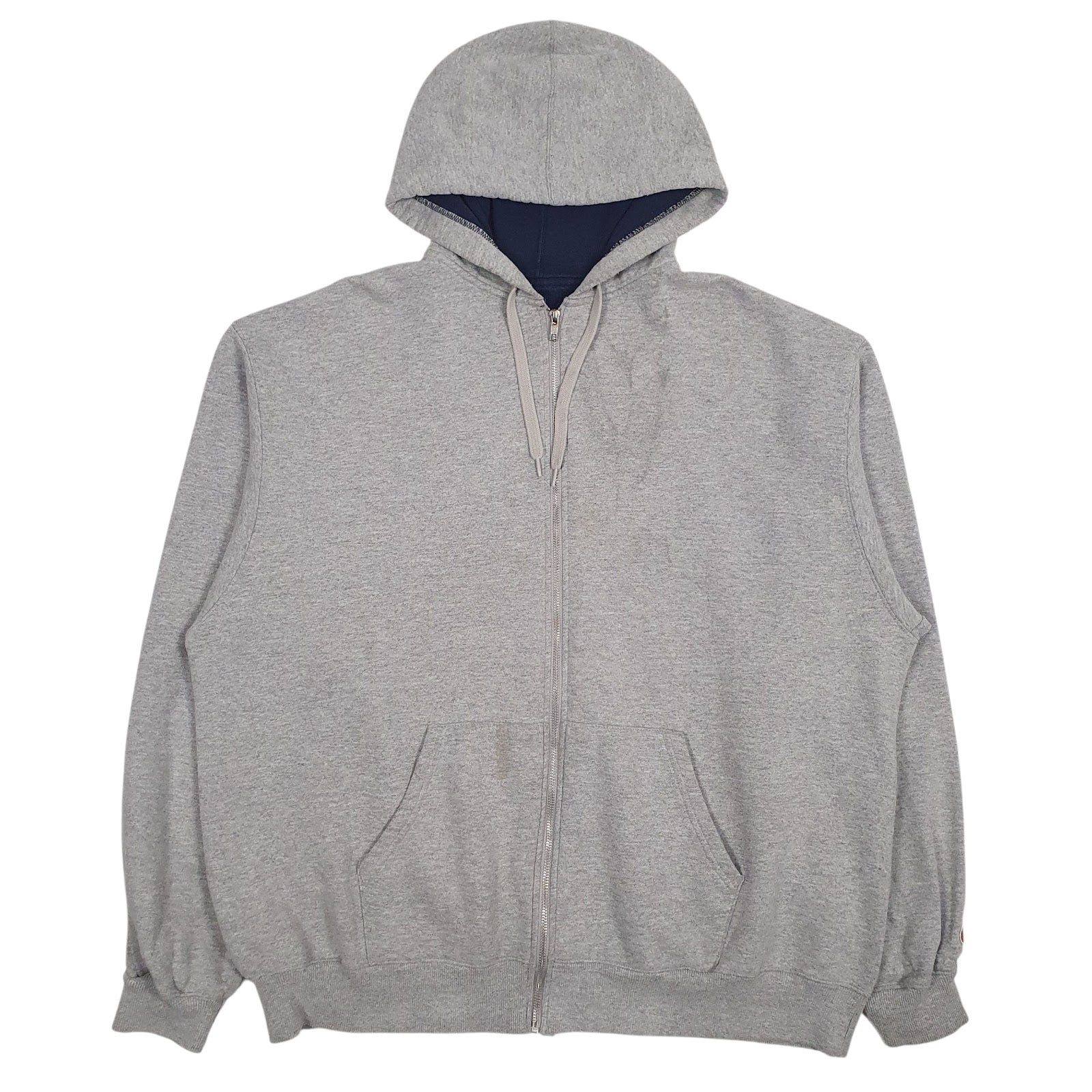 Mens Grey Champion  Full Zip Jumper