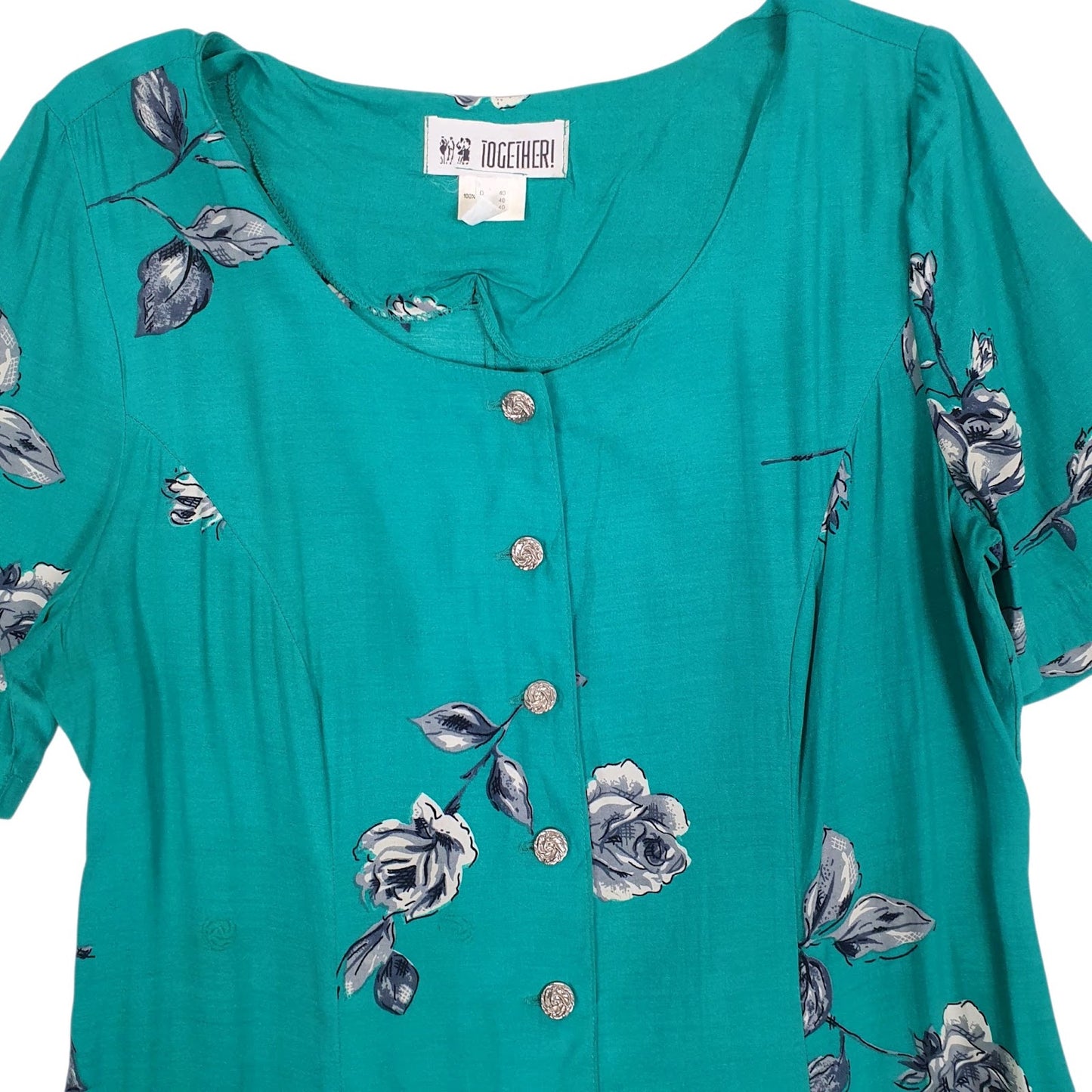 Womens Green Together   Dress