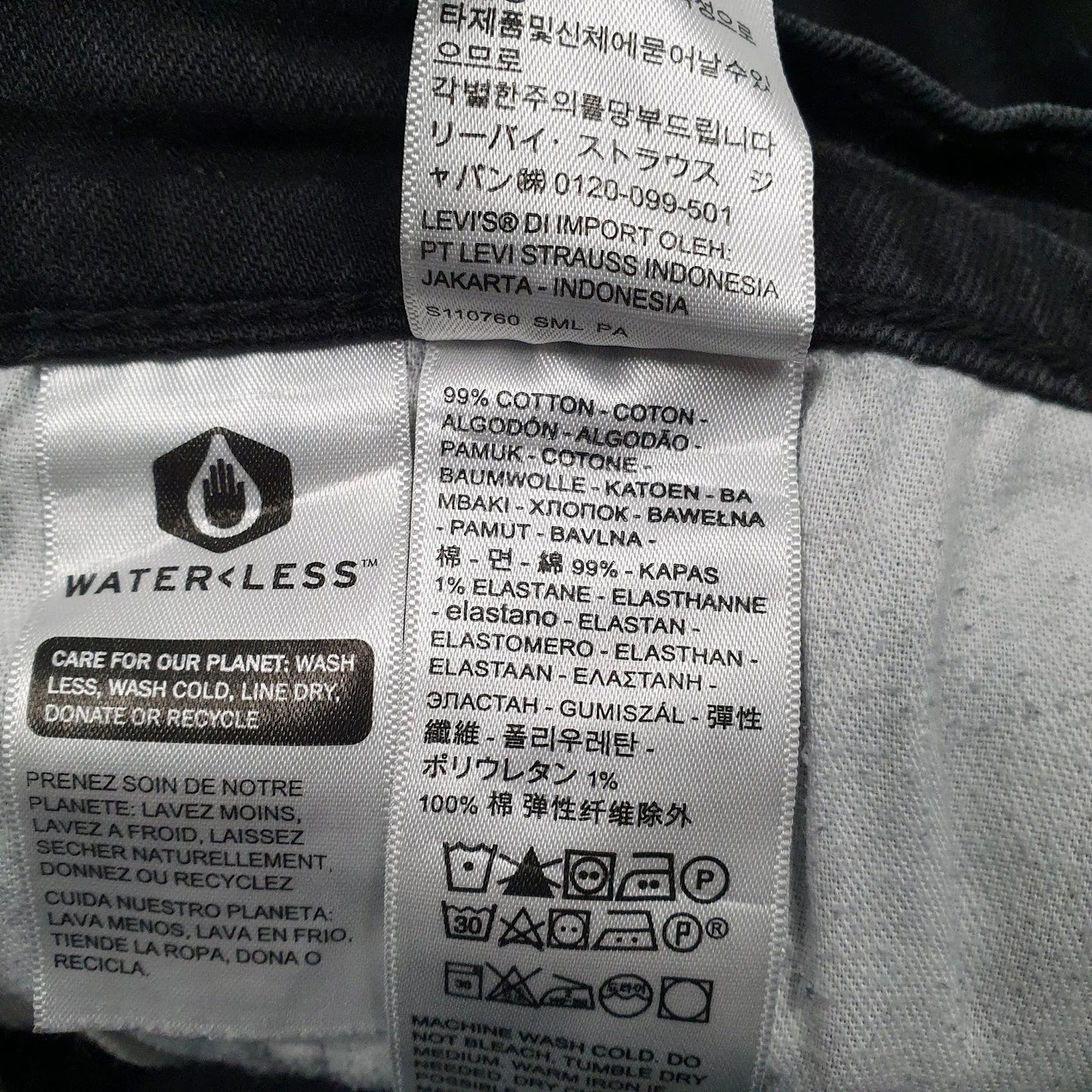 Mens Black Levis   Jeans