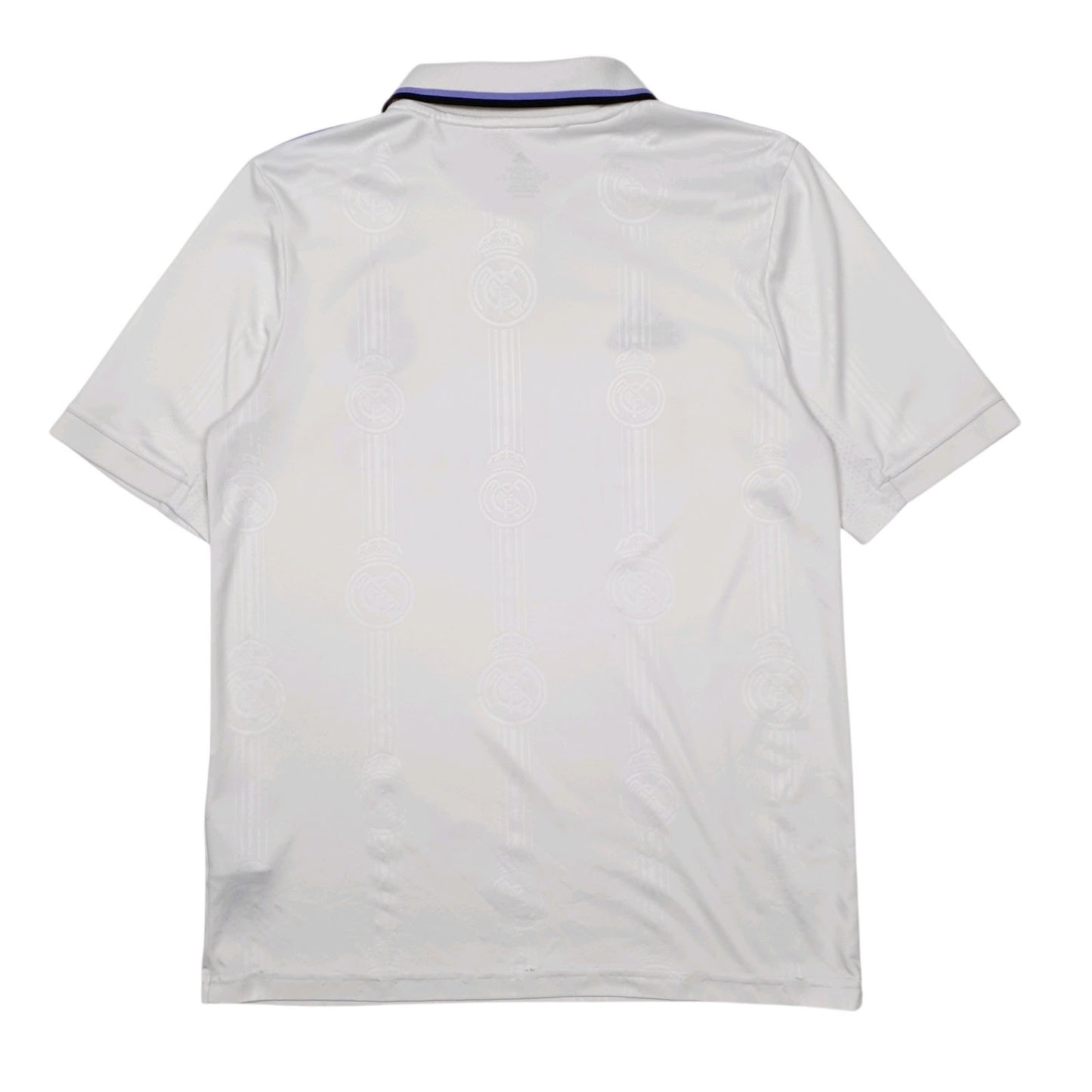 Mens White Adidas Real Madrid FC  Polo Shirt