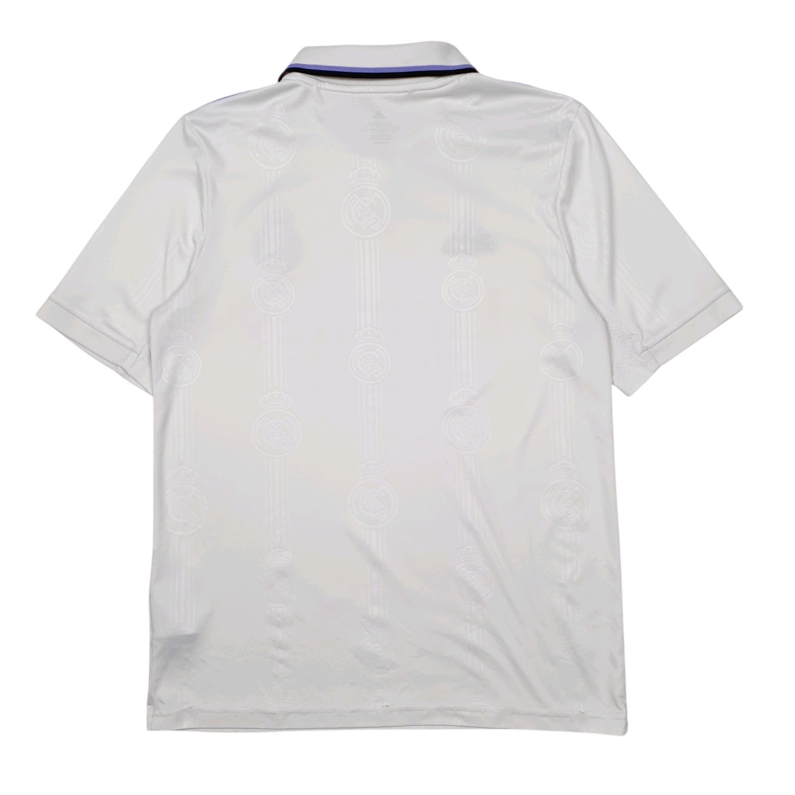 Mens White Adidas Real Madrid FC  Polo Shirt