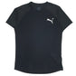 Mens Black Puma Active Wear Dry Cell Short Sleeve T Shirt