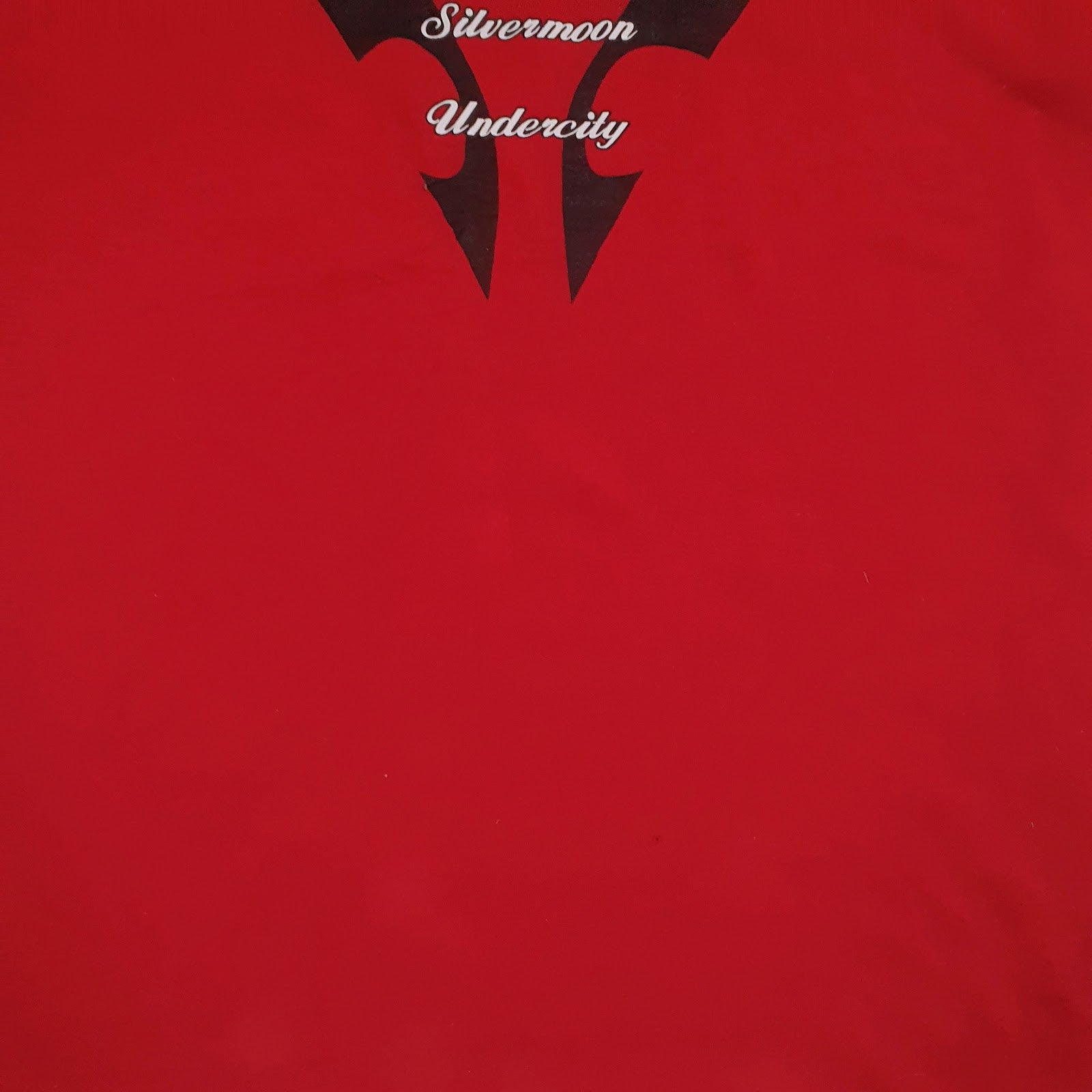 Mens Red Jerzees   T Shirt
