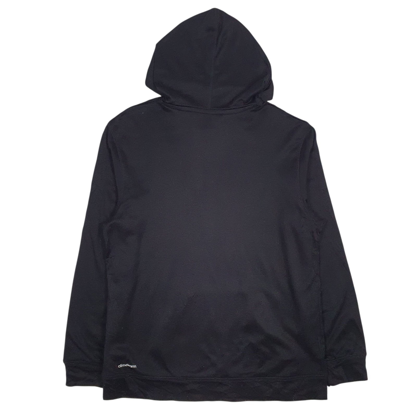 Mens Black Adidas Climawarm Hoodie Jumper