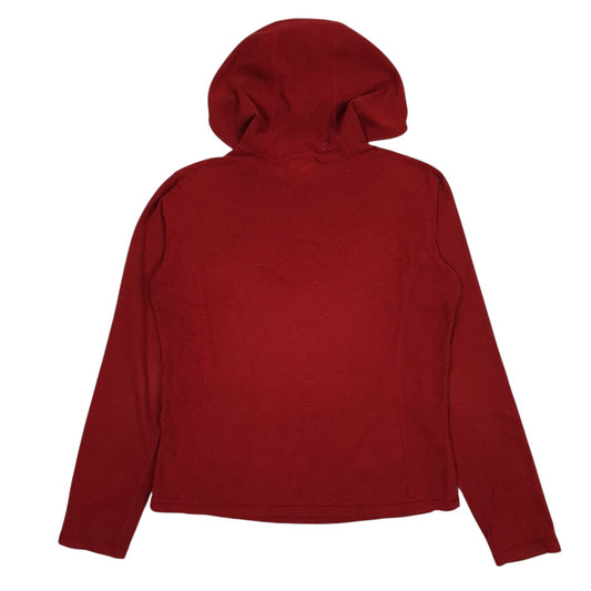 Womens Red Patagonia Synchilla Hoodie Jumper