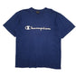 Mens Navy Champion  Short Sleeve T Shirt