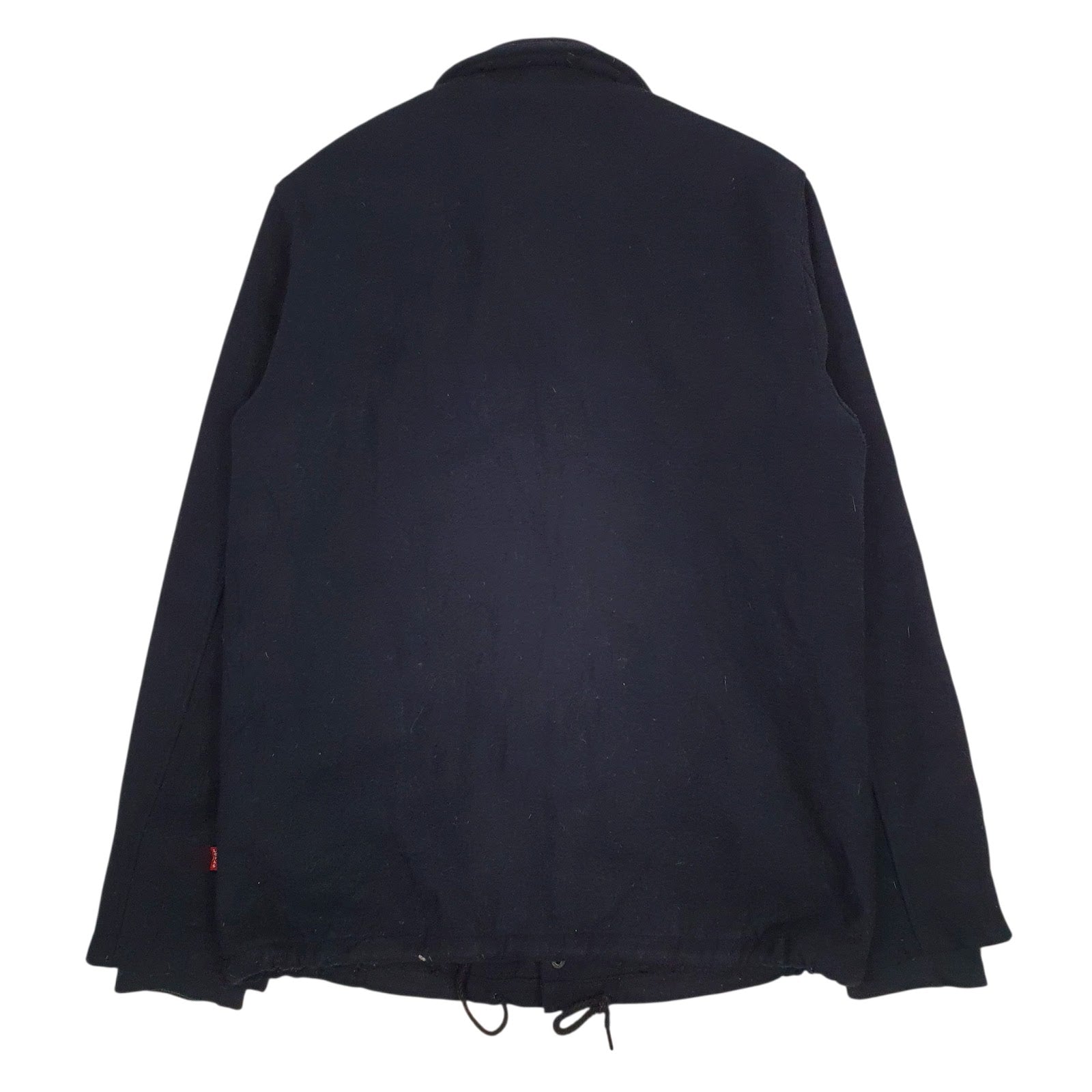 Mens Navy Levis Sherpa Lined  Coat