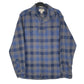 Mens Grey L.L.Bean Chamois Long Sleeve Shirt