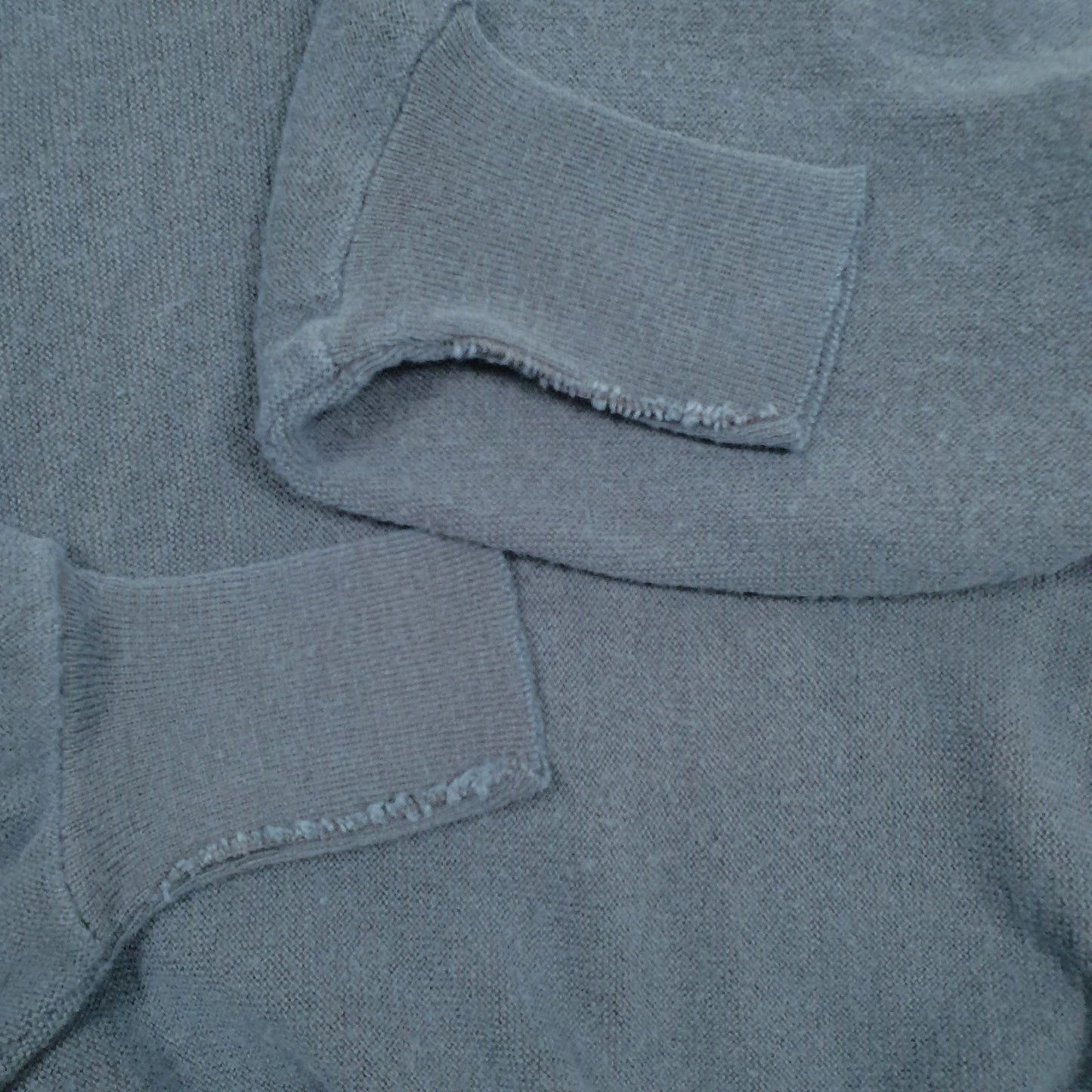 Mens Blue Izod Lacoste Vintage 90s V Neck Jumper