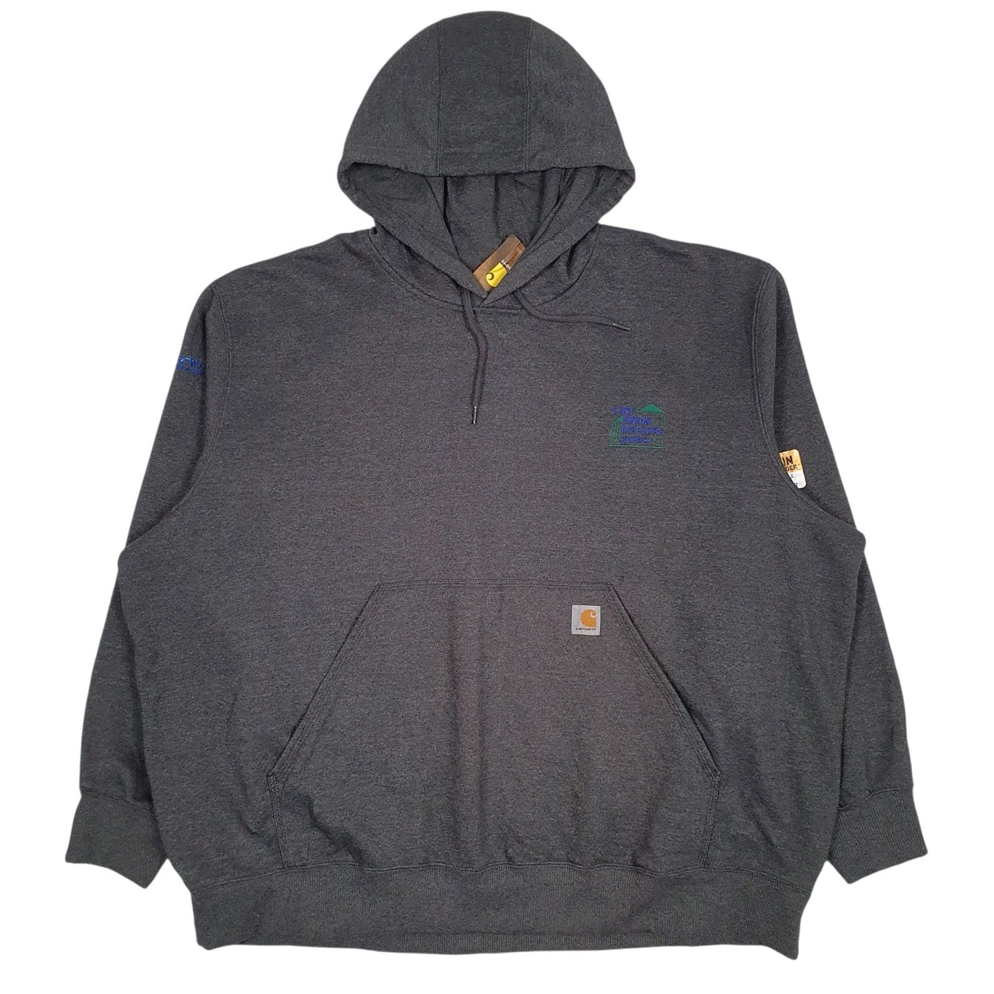 Mens Grey Carhartt  Hoodie Jumper