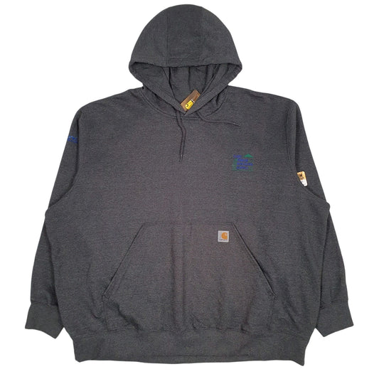 Mens Grey Carhartt  Hoodie Jumper