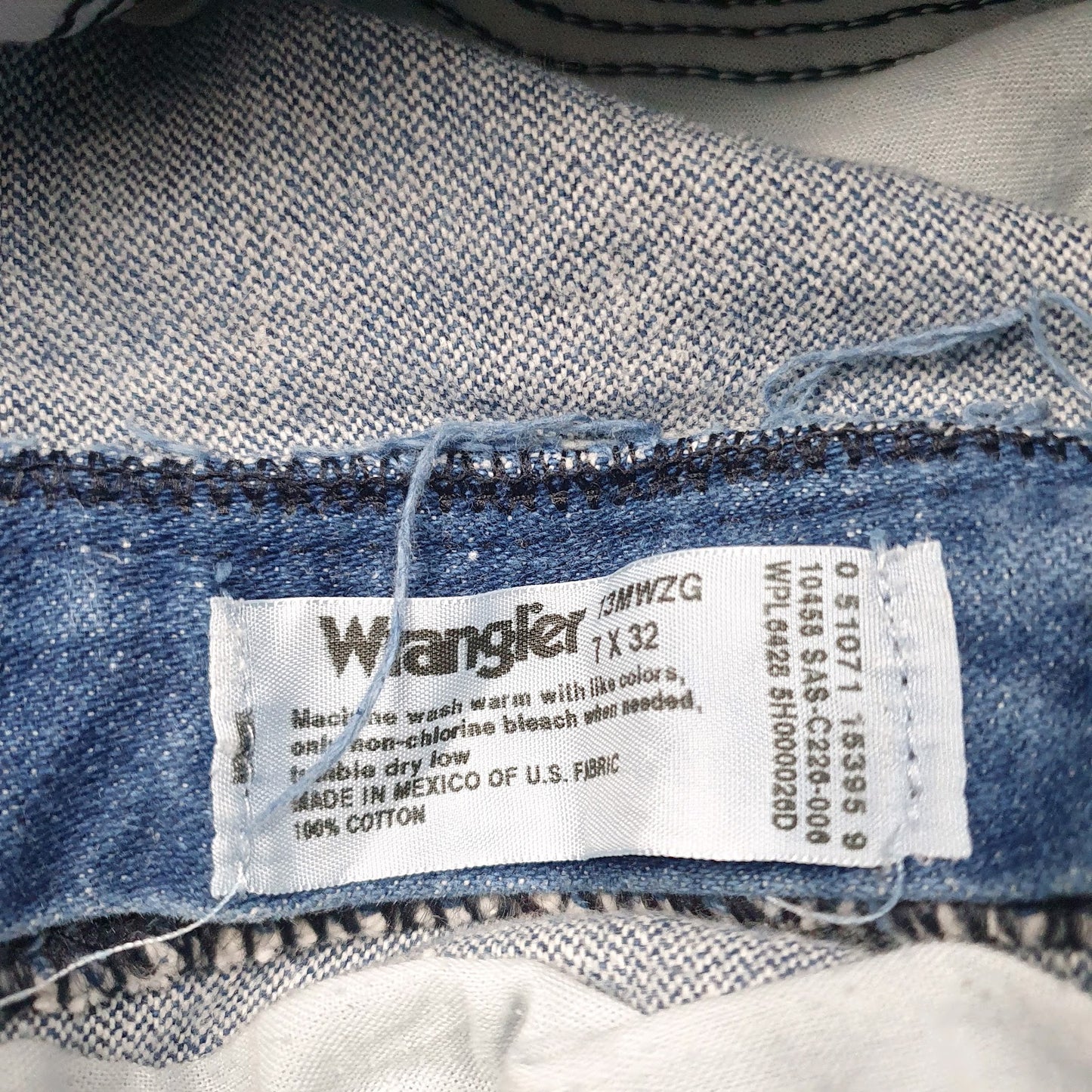 Womens Blue Wrangler Cowboy  Jeans