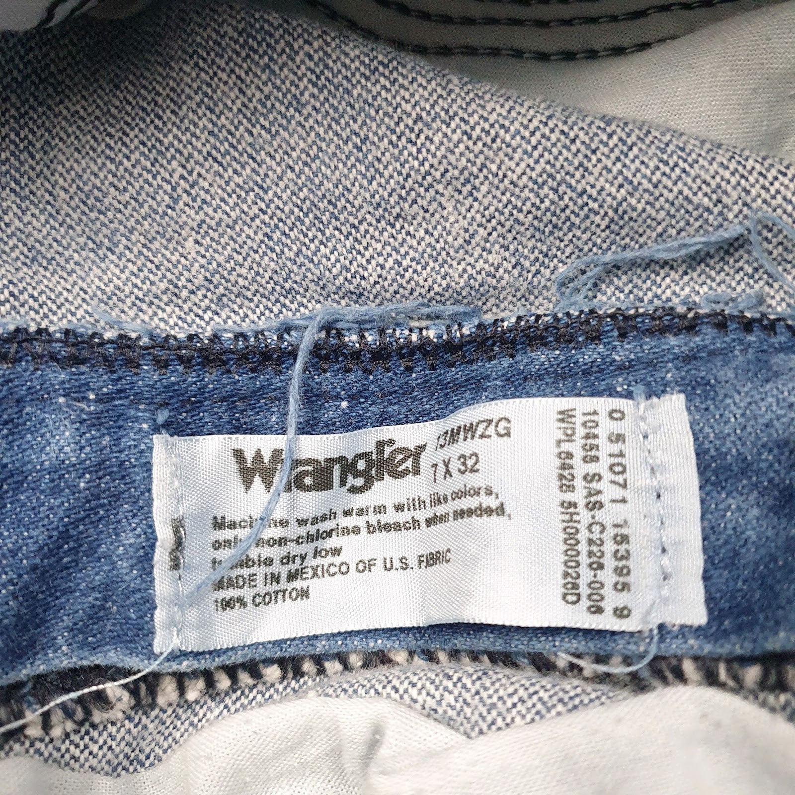 Womens Blue Wrangler Cowboy  Jeans