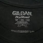 Mens Black Gildan   T Shirt