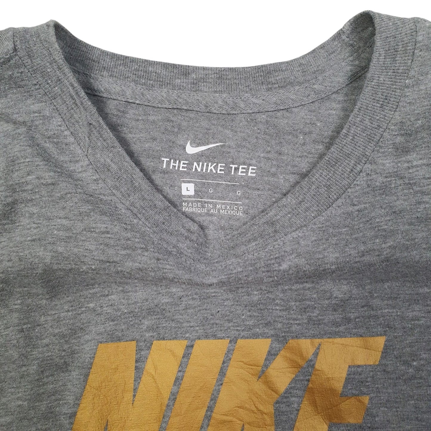 Mens Grey Nike   T Shirt