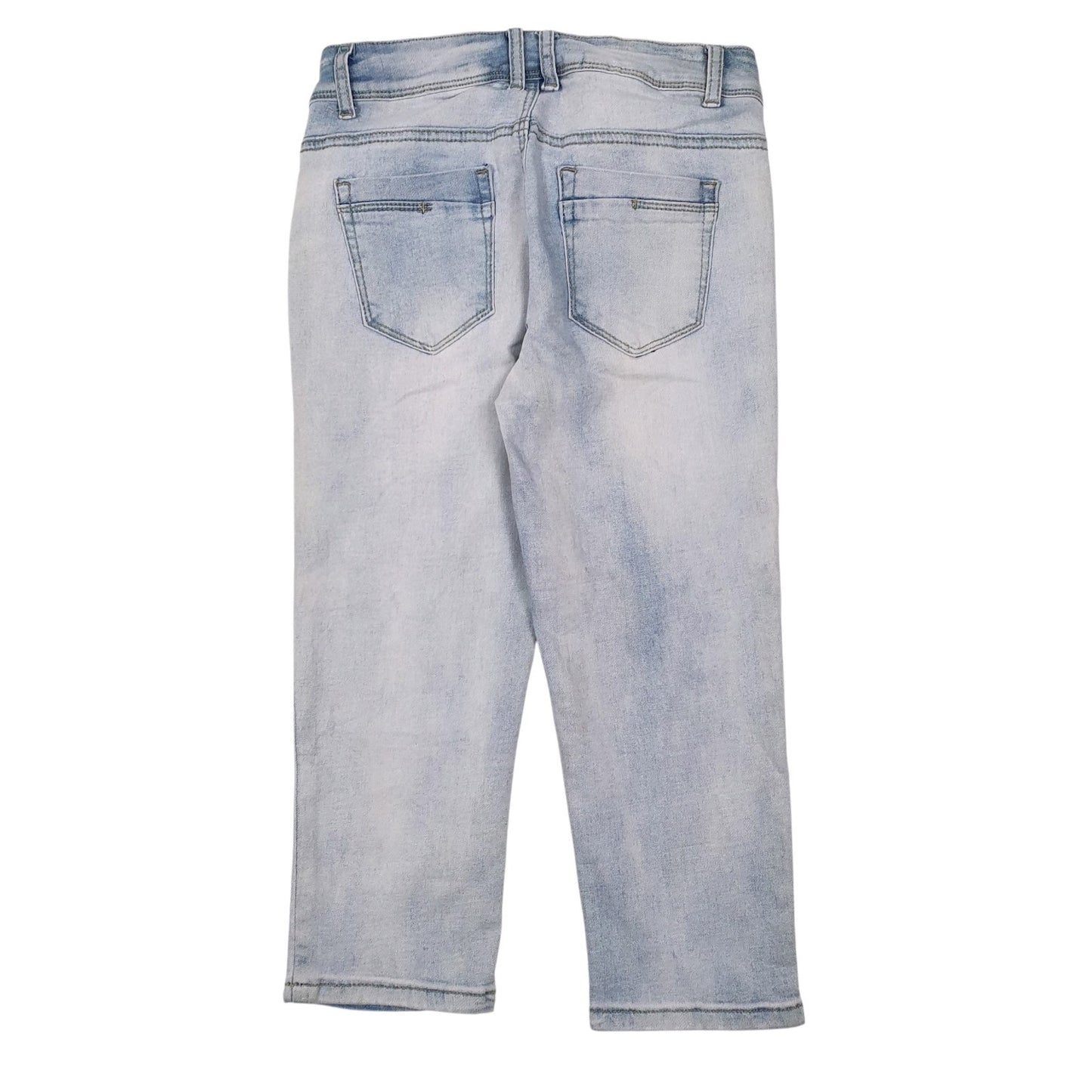 Womens Blue Zara Capri  Jeans