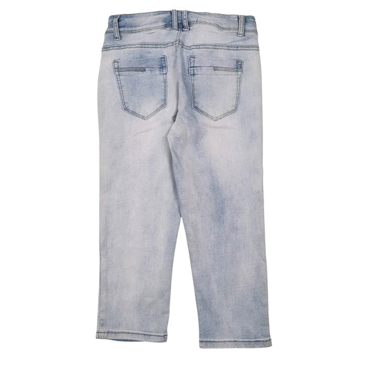 Womens Blue Zara Capri  Jeans