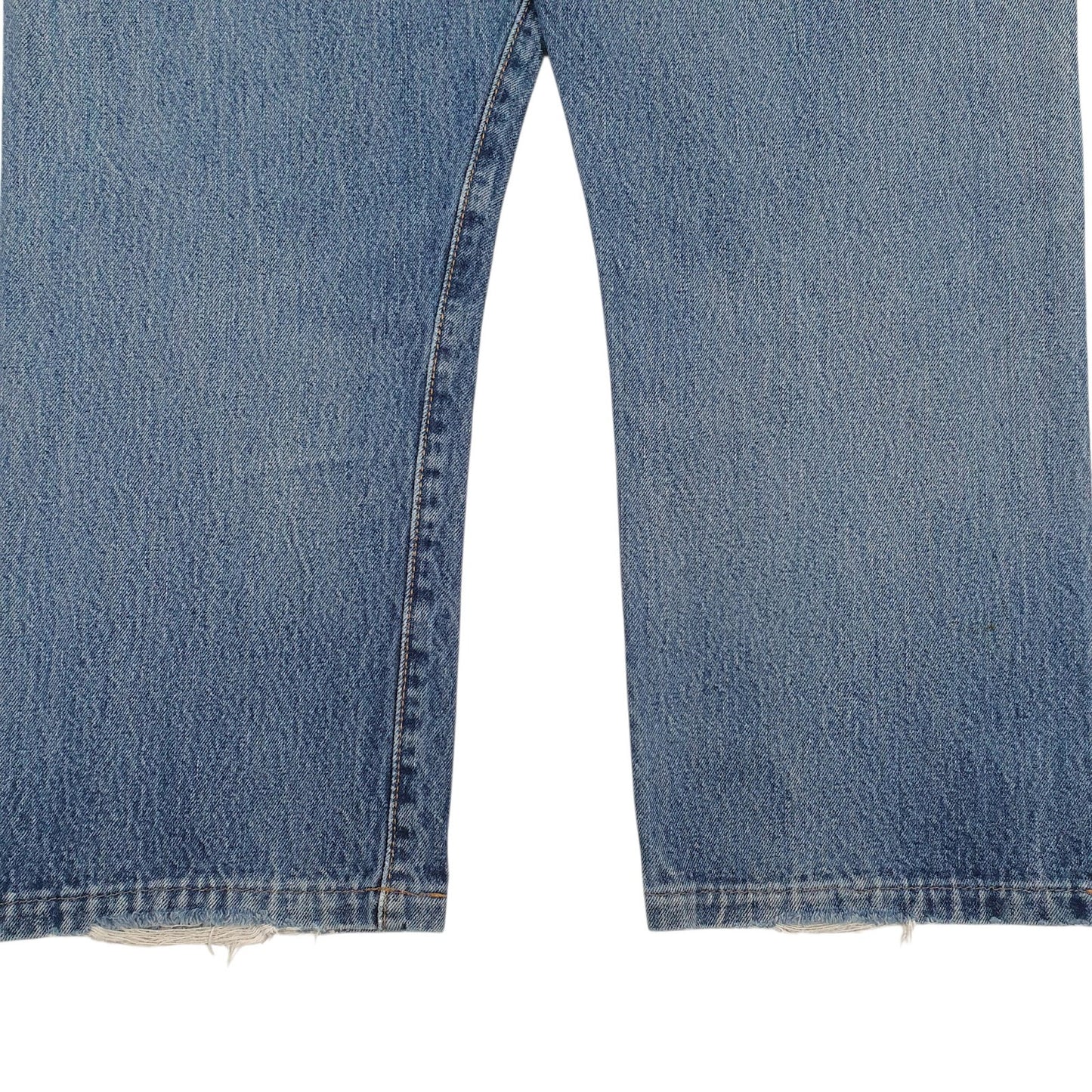 Mens Blue Levis Distressed  Jeans