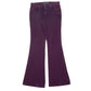 Womens Burgundy Slesh  Casual JeansW32 L35