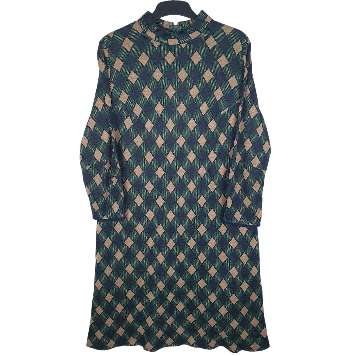 Womens Green Unbranded  Long Sleeve Dress