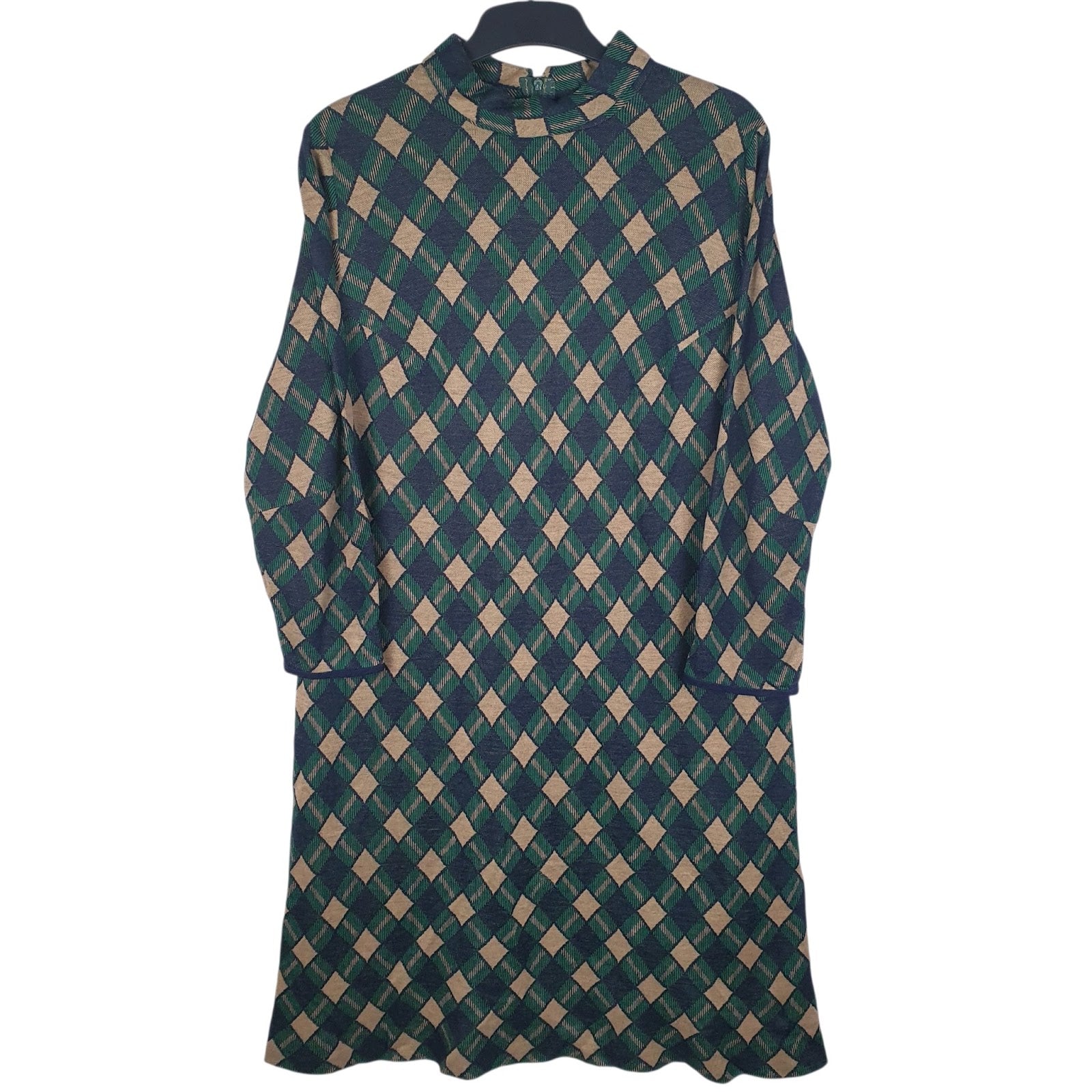 Womens Green Unbranded  Long Sleeve Dress