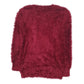 Womens Pink Honeysuckle Rose Fluffy Crewneck Jumper