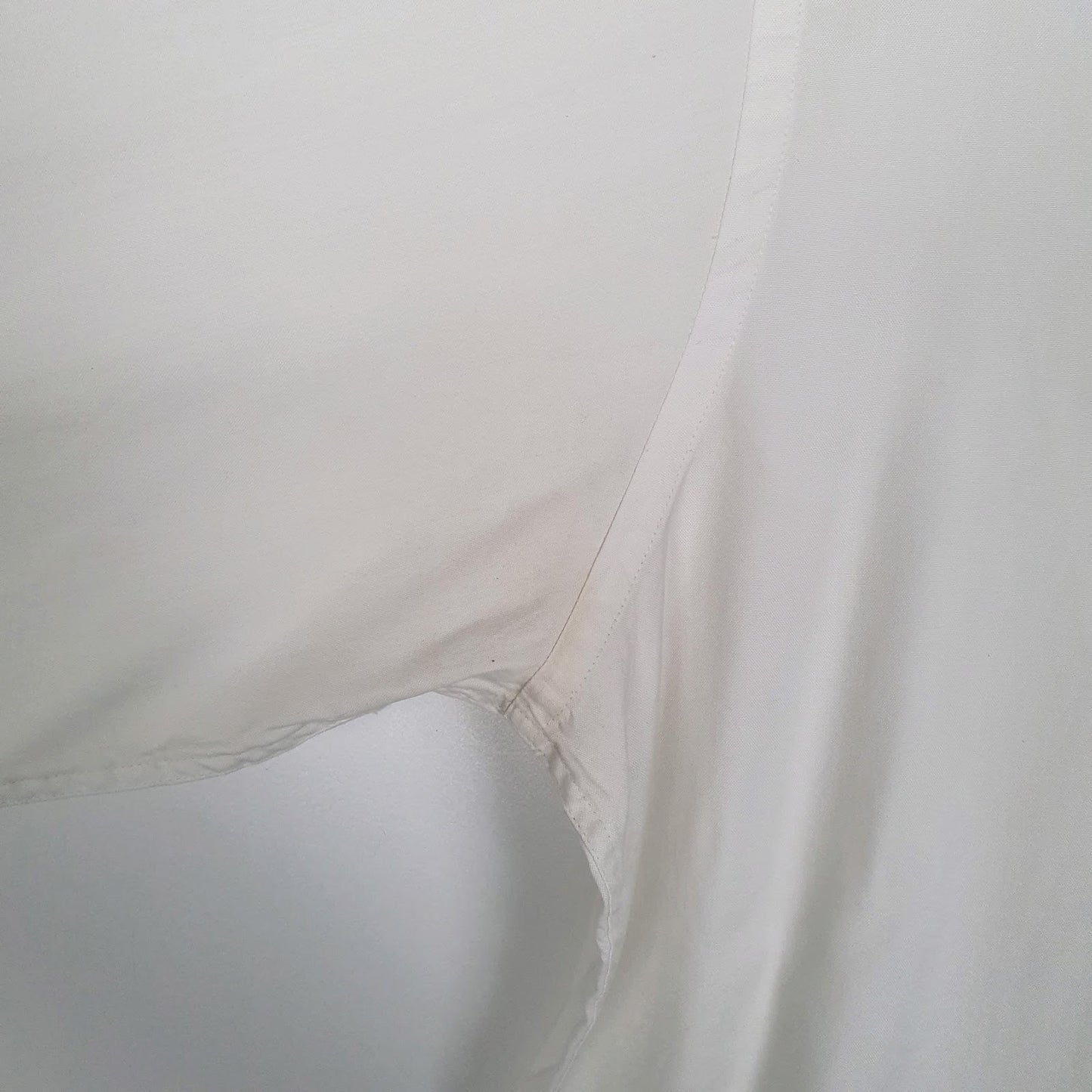 Mens White L.L.Bean Vintage 90s Made In USA  Shirt