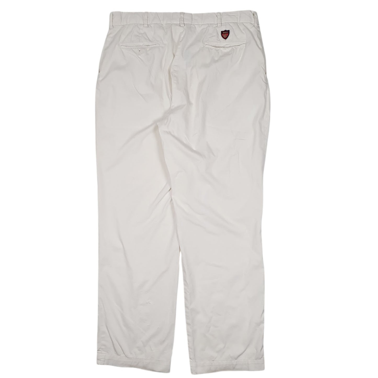 Mens White Polo Ralph Lauren Golf Full Zip Trousers