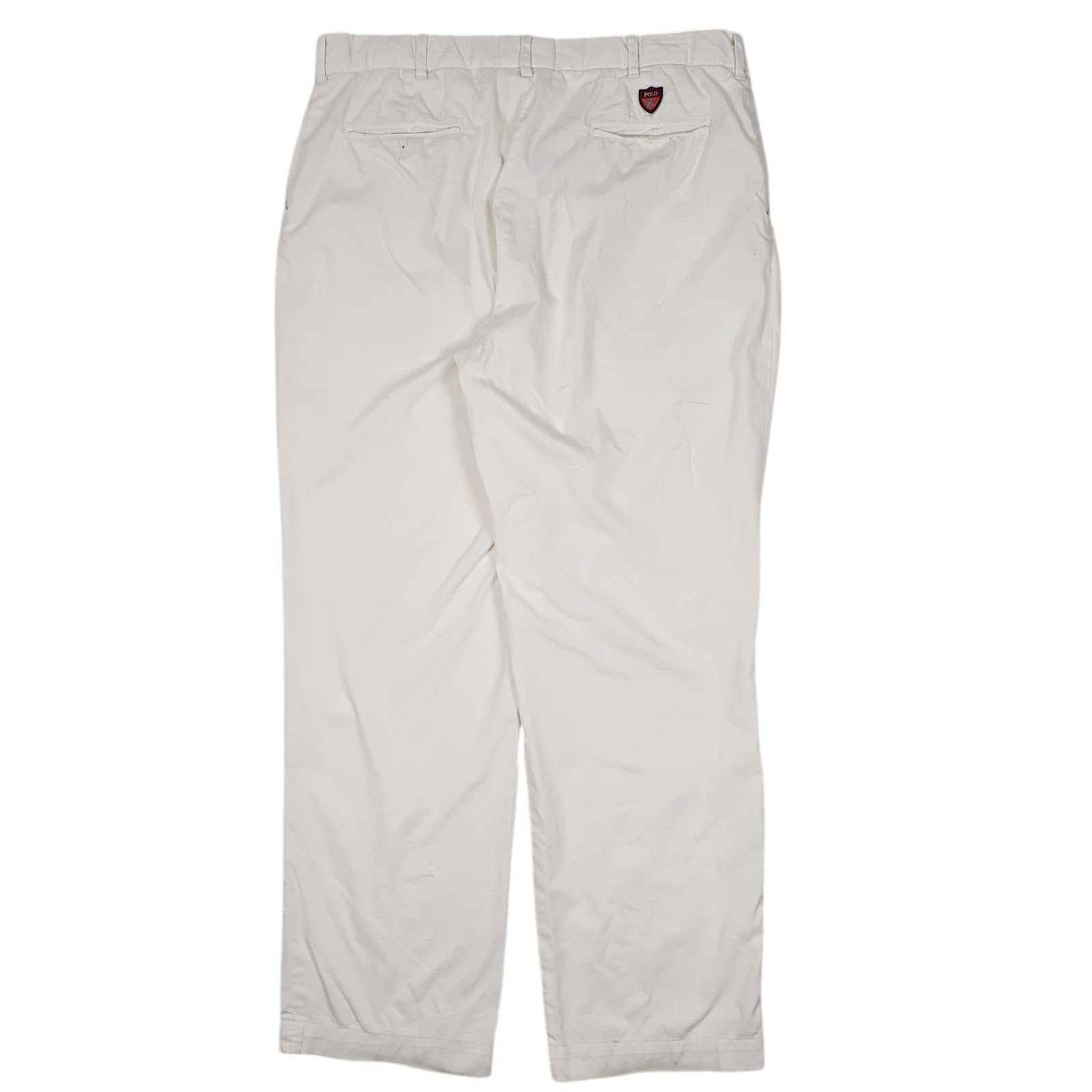 Mens White Polo Ralph Lauren Golf Full Zip Trousers