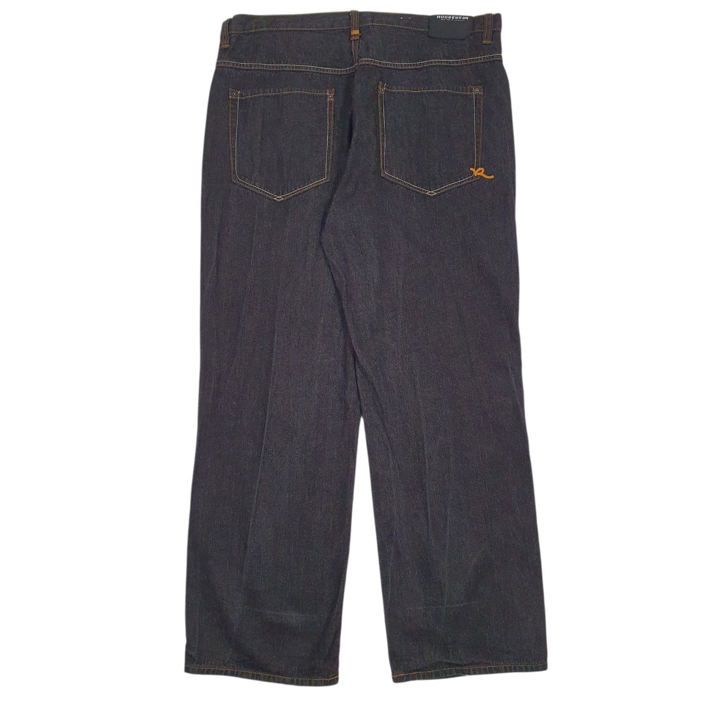 Mens Black Roca Wear   Jeans