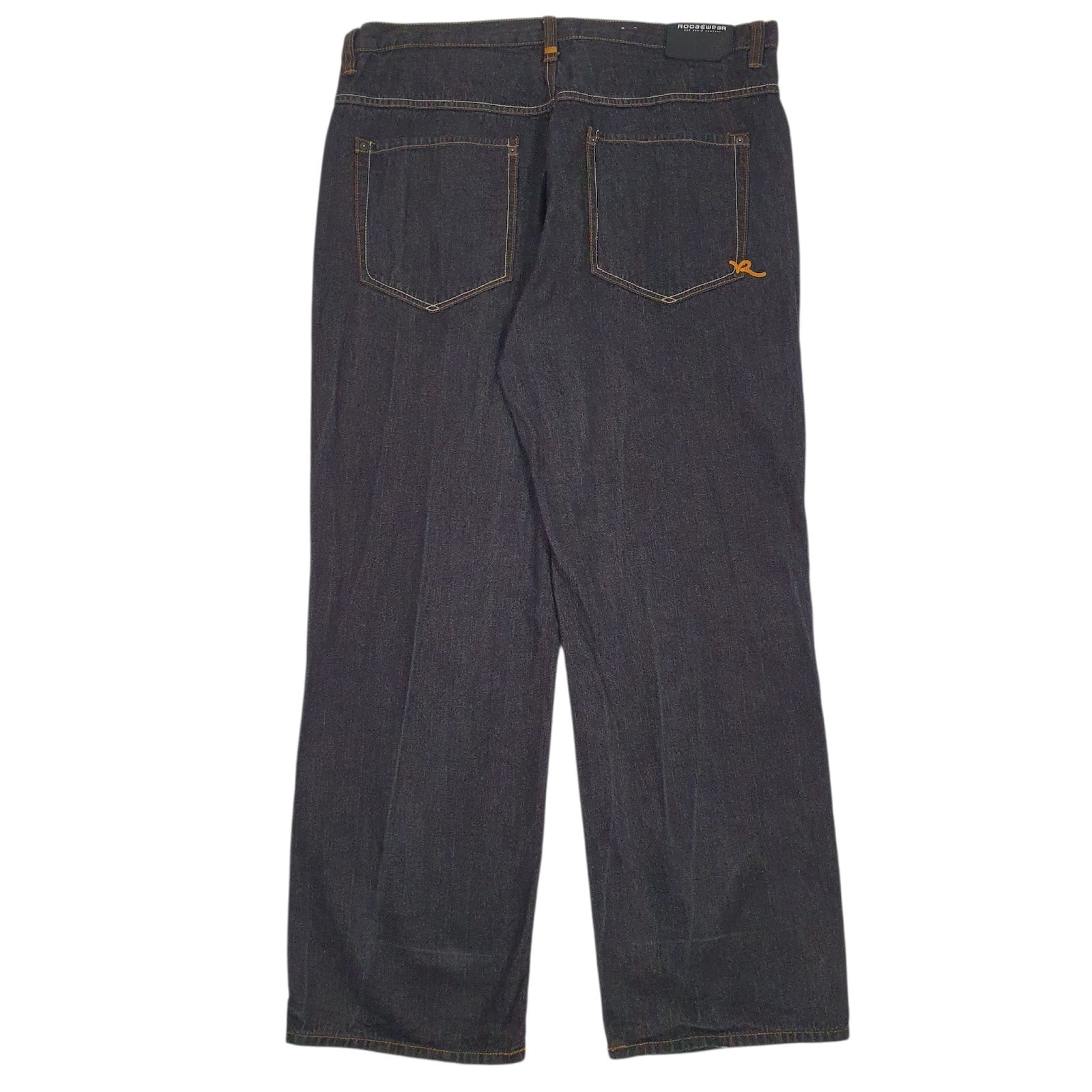 Mens Black Roca Wear   Jeans