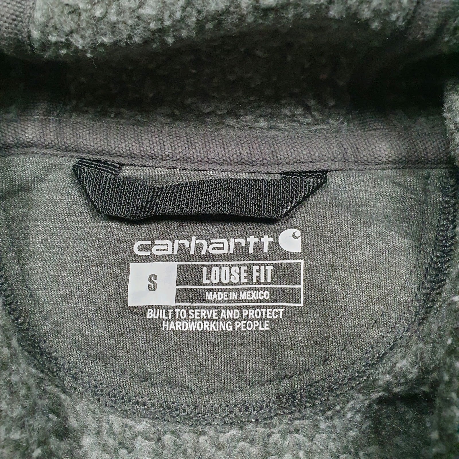 Mens Grey Carhartt Forward Athletics Hoodie Jumper